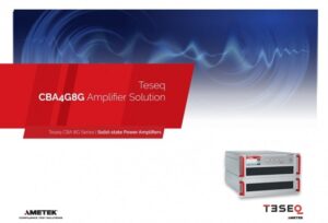 Read more about the article TESEQ RF POWER AMPLIFIER CBA4G8G 시리즈 제품 출시